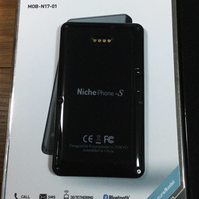 【売約済】新品同様 Niche Phone-S ニッチフォン simフリー スマホ/家電/カメラのスマートフォン/携帯電話(携帯電話本体)の商品写真