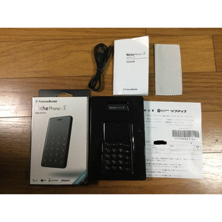 【売約済】新品同様 Niche Phone-S ニッチフォン simフリー(携帯電話本体)