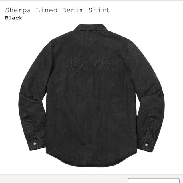 最安値supreme sherpa lined denim shirt Mサイズ