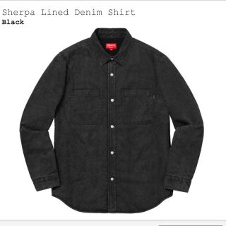 シュプリーム(Supreme)の最安値supreme sherpa lined denim shirt Mサイズ(シャツ)