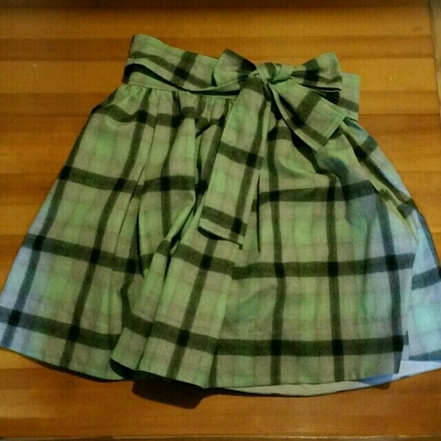 JILLSTUART(ジルスチュアート)のｼﾞﾙｽﾁｭｱｰﾄチェックスカート レディースのスカート(ひざ丈スカート)の商品写真