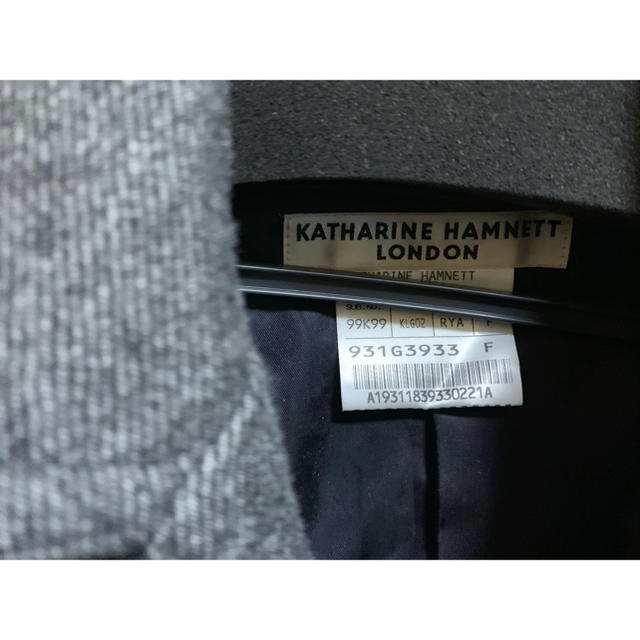 KATHARINE HAMNETT(キャサリンハムネット)のKATHARINE HAMNETT LONDON Pコート レディースのジャケット/アウター(ピーコート)の商品写真