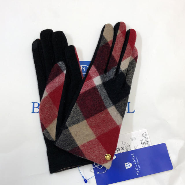 BURBERRY BLUE LABEL(バーバリーブルーレーベル)の新品 BLUE LABEL CRESTBRIDGE 手袋 レディースのファッション小物(手袋)の商品写真