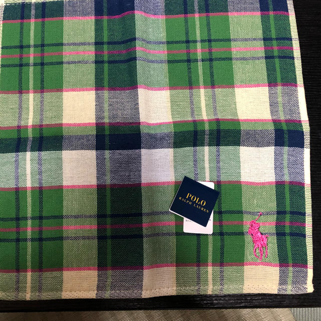 POLO RALPH LAUREN(ポロラルフローレン)のラルフローレン タオルハンカチ メンズのファッション小物(ハンカチ/ポケットチーフ)の商品写真