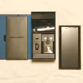 ギャラクシー(galaxxxy)のGALAXY note9 simフリー版 SM-N9600 ミッドナイトブラック(スマートフォン本体)