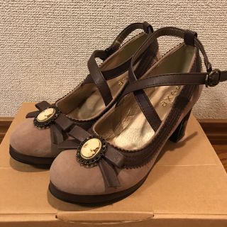 アクシーズファム(axes femme)の【axes femme】カメオクロスベルトパンプス(ハイヒール/パンプス)