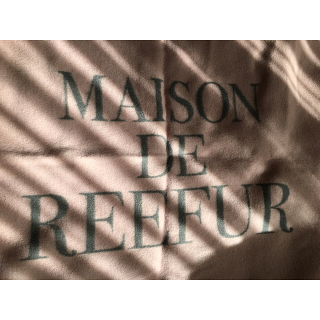 Maison de Reefur(メゾンドリーファー)のブランケット メゾンドリーファー  reefur 美品 梨花 インテリア/住まい/日用品のインテリア/住まい/日用品 その他(その他)の商品写真