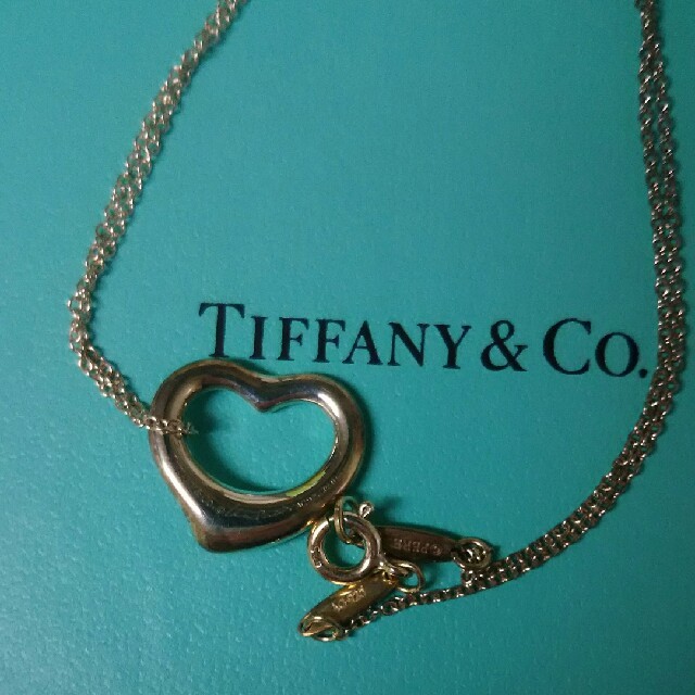 Tiffany & Co. - TIFFANYオープンハートネックレスの通販 by ♪ぷりん♪'s shop｜ティファニーならラクマ