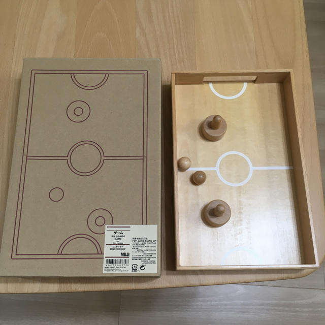 MUJI (無印良品)(ムジルシリョウヒン)の無印良品  ゲーム  ミニホッケー エンタメ/ホビーのおもちゃ/ぬいぐるみ(その他)の商品写真