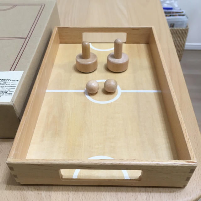 MUJI (無印良品)(ムジルシリョウヒン)の無印良品  ゲーム  ミニホッケー エンタメ/ホビーのおもちゃ/ぬいぐるみ(その他)の商品写真