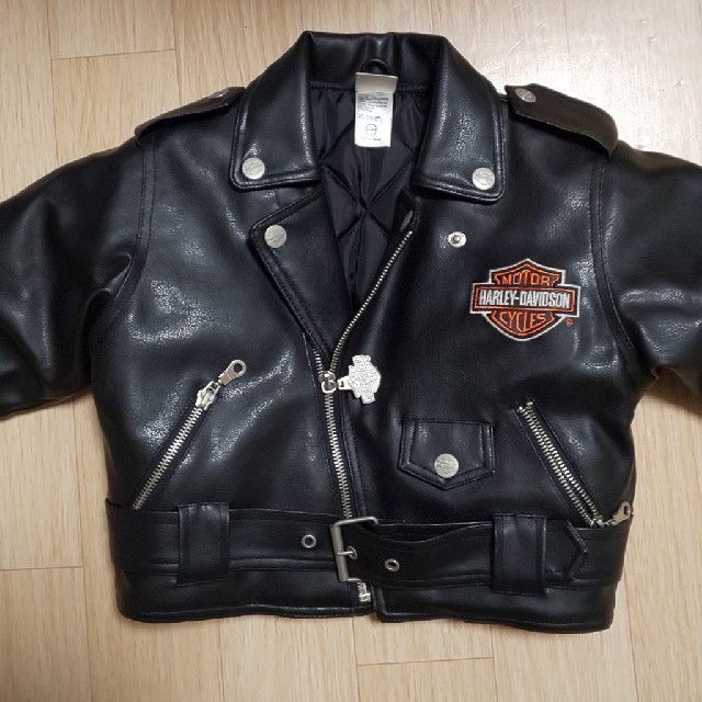 Harley Davidson(ハーレーダビッドソン)のTwo Baby様専用☆♪  ハーレー ライダース 24M キッズ/ベビー/マタニティのキッズ服男の子用(90cm~)(ジャケット/上着)の商品写真