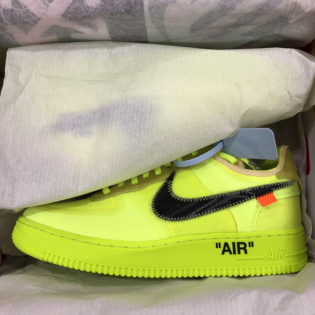 NIKE AIR FORCE 1 LOW off-white 最安値