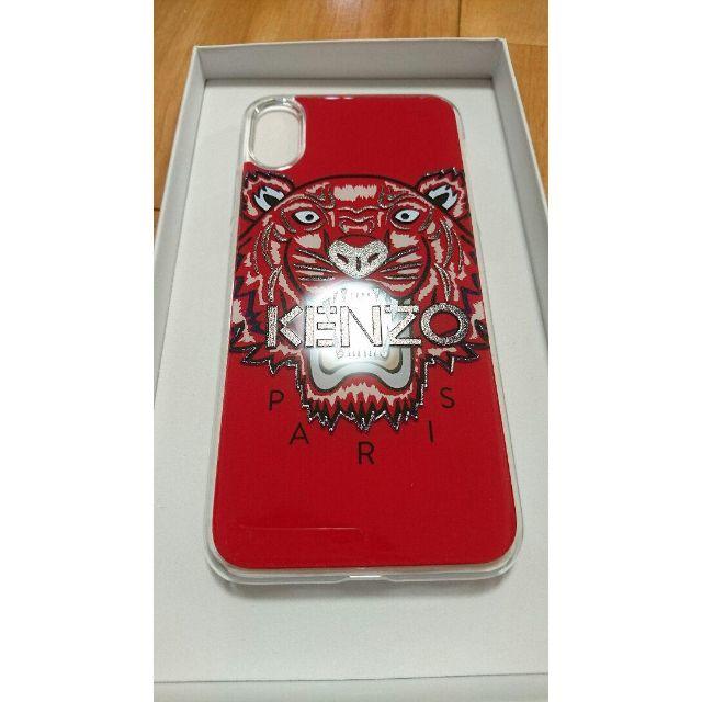 KENZO(ケンゾー)の★新品正規品 KENZO iPhoneX/XSケースタイガーレッド スマホ/家電/カメラのスマホアクセサリー(iPhoneケース)の商品写真