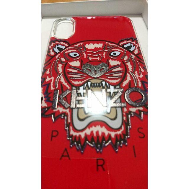 KENZO(ケンゾー)の★新品正規品 KENZO iPhoneX/XSケースタイガーレッド スマホ/家電/カメラのスマホアクセサリー(iPhoneケース)の商品写真