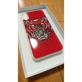 ケンゾー(KENZO)の★新品正規品 KENZO iPhoneX/XSケースタイガーレッド(iPhoneケース)