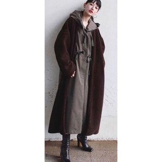 新品未使用 CLANE(クラネ )ミリタリーレイヤーボアコートの通販