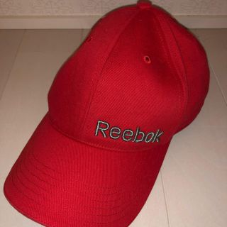 リーボック(Reebok)のReebok キャップ 赤(キャップ)