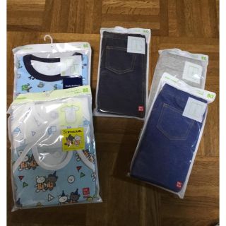 ユニクロ(UNIQLO)の子供服 サイズ80(シャツ/カットソー)