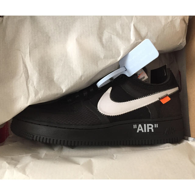 NIKE(ナイキ)のNIKE×Off-White THE TEN AIR FORCE 1 black メンズの靴/シューズ(スニーカー)の商品写真