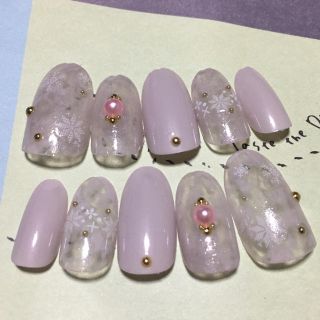 sale♡雪の結晶ネイル♡