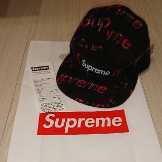 supreme キャップ  week18 ハリーツィード log bear