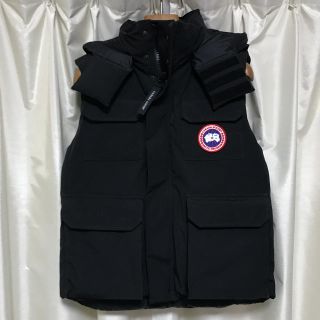 カナダグース(CANADA GOOSE)の【イマソン様専用】 カナダグース  ハドソン ブラック M 希少(ダウンベスト)