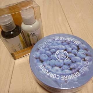 ザボディショップ(THE BODY SHOP)のボディバター　クリーム&シャンプーコンディショナー(ボディクリーム)