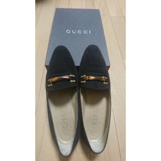 グッチ(Gucci)の値下げ!GUCCI バンブーフラットシューズ★(ローファー/革靴)