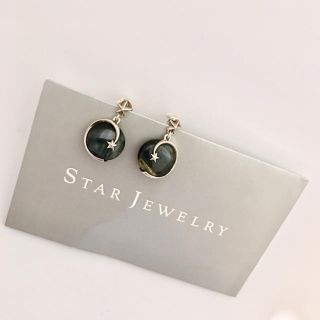 スタージュエリー(STAR JEWELRY)の◊STAR JEWELRY◊スタージュエリー◊星 ピアス◊ブルータイガーアイ◊(ピアス)