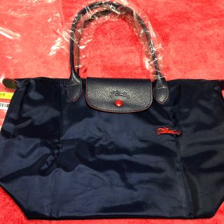 LONGCHAMP - ロンシャン 70周年記念限定 プリアージュ 赤 紺 ...