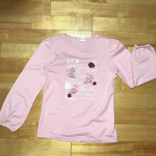 mezzo piano(メゾピアノ)のカットソー キッズ/ベビー/マタニティのキッズ服女の子用(90cm~)(Tシャツ/カットソー)の商品写真