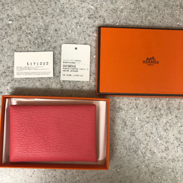 Hermes(エルメス)のHERMES カードケース メンズのファッション小物(名刺入れ/定期入れ)の商品写真