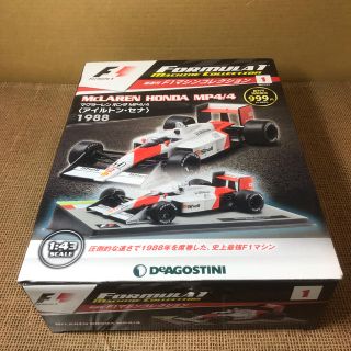 マクラーレン(Maclaren)のディアゴスティーニF1マシンコレクションマクラーレンホンダMP4/4 セナ(ミニカー)