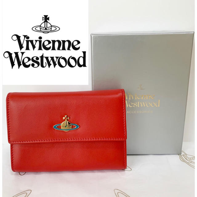 大人気！【訳あり・新品】Vivienne Westwood 二つ折財布 本物