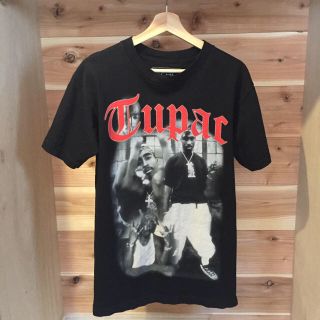 オフホワイト(OFF-WHITE)の格安！ 定価2万円 Vlone x 2pac コラボ Tee(Tシャツ/カットソー(半袖/袖なし))