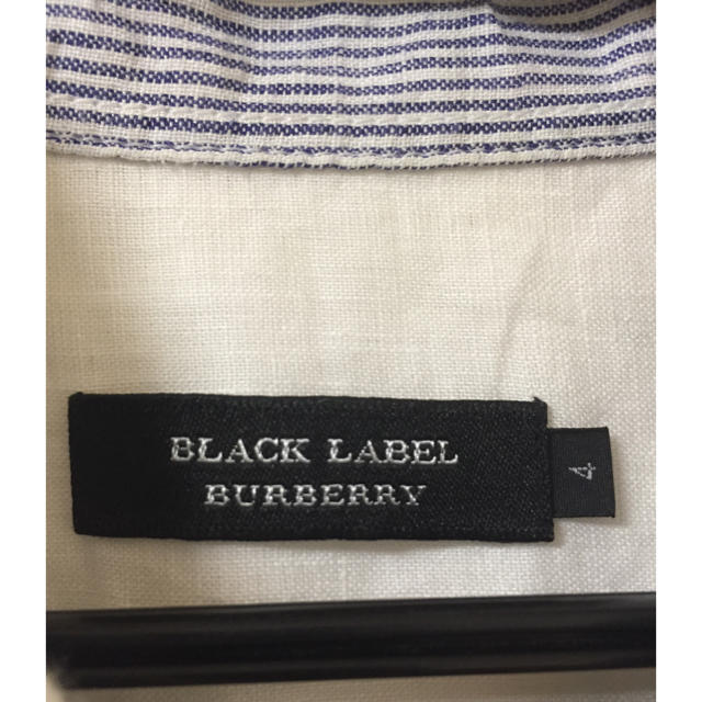 BURBERRY BLACK LABEL(バーバリーブラックレーベル)のバーバリー ブラックレーベル 半袖 シャツ メンズ 4  メンズのトップス(シャツ)の商品写真