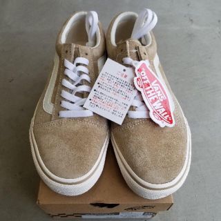 ヴァンズ(VANS)の新品 27 VANS オールドスクール ベージュ(スニーカー)