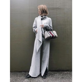 アメリヴィンテージ(Ameri VINTAGE)の［12/24までの出Ameri VINTAGE 2way MUFFER KNIT(ニット/セーター)