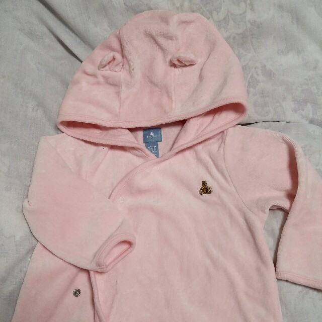 babyGAP(ベビーギャップ)のbabyGap くまさんオールインワン80 キッズ/ベビー/マタニティのベビー服(~85cm)(カバーオール)の商品写真