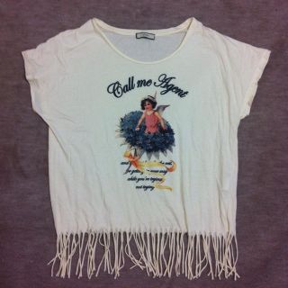 ジュエティ(jouetie)のjouetie 天使フリンジTOPS(Tシャツ(半袖/袖なし))
