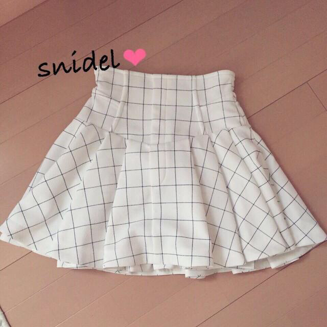 ミニスカートsnidel♡ハイウエストボトム♡