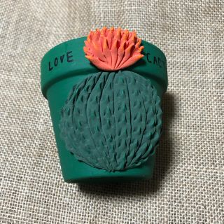 ハンドメイド  CACTUS  リメイク素焼鉢  A(プランター)