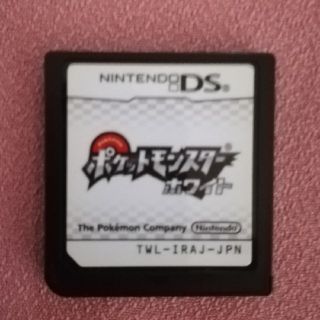 ニンテンドーDS(ニンテンドーDS)のポケットモンスター ホワイト DS ソフトのみ 送料込(携帯用ゲームソフト)