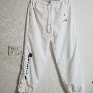 シュプリーム(Supreme)のSupreme Champion track pants white サイズ M(ワークパンツ/カーゴパンツ)