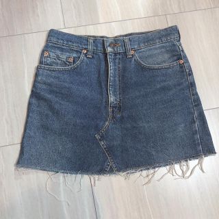 リーバイス(Levi's)のリーバイスケミカルデニムスカート(ミニスカート)