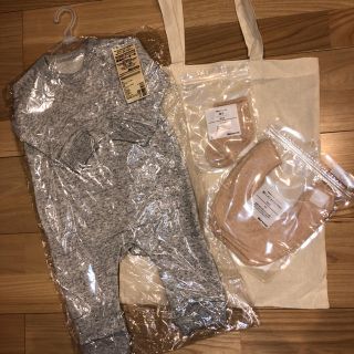 ムジルシリョウヒン(MUJI (無印良品))のそうちゃん様専用 無印良品セット(カバーオール)