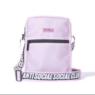 シュプリーム(Supreme)のAnti Social Social Club shoulderbag pink(ショルダーバッグ)