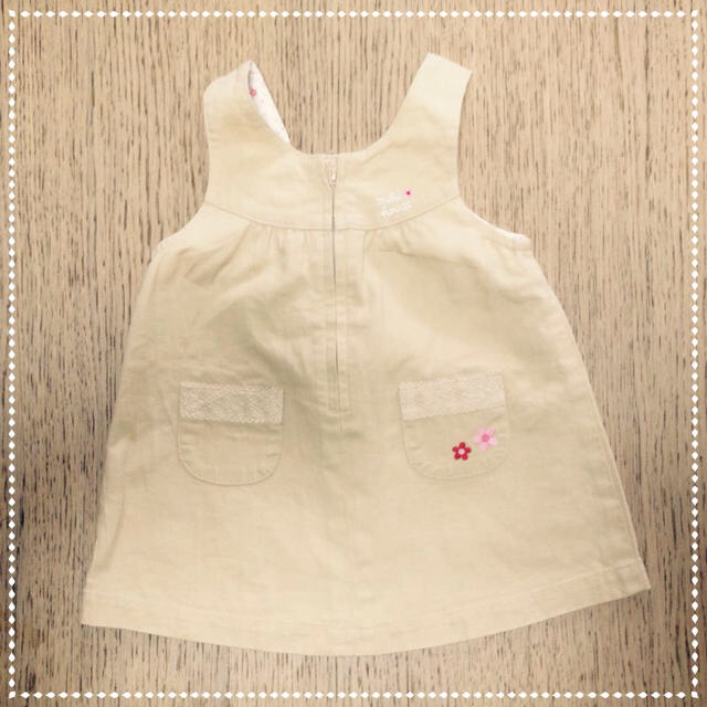 mikihouse(ミキハウス)のミキハウス 80㎝ワンピース キッズ/ベビー/マタニティのキッズ服女の子用(90cm~)(その他)の商品写真