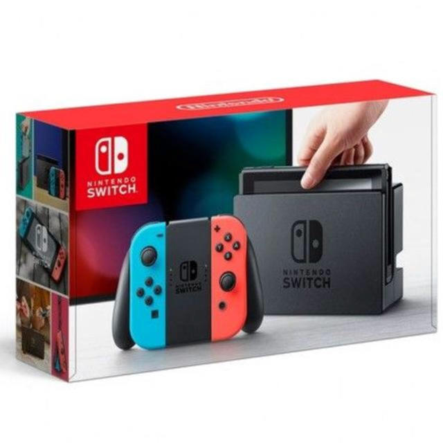 新品 Nintendo Switch 任天堂 ネオンブルー ネオンレッドゲームソフト/ゲーム機本体