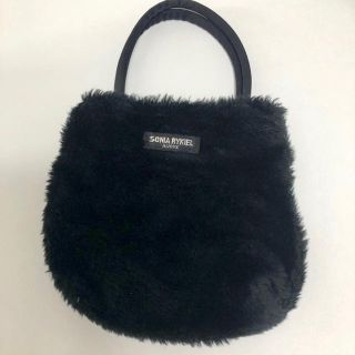 ソニアリキエル(SONIA RYKIEL)の★★今週日曜日まで値下★★ソニアリキエル ミニフェイクファーバッグ美品 送料無料(ハンドバッグ)